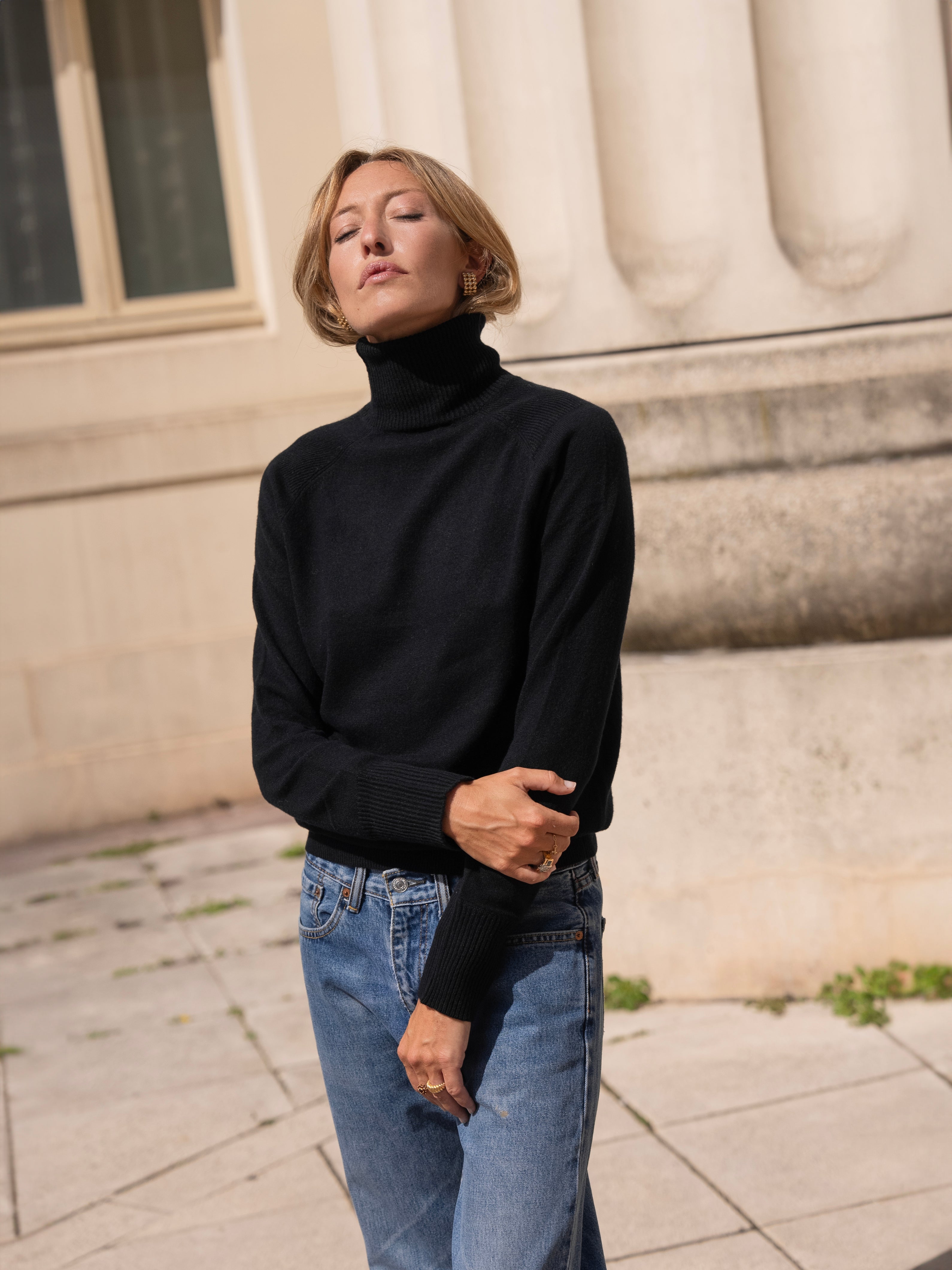 Cashmere Turtleneck Sweater