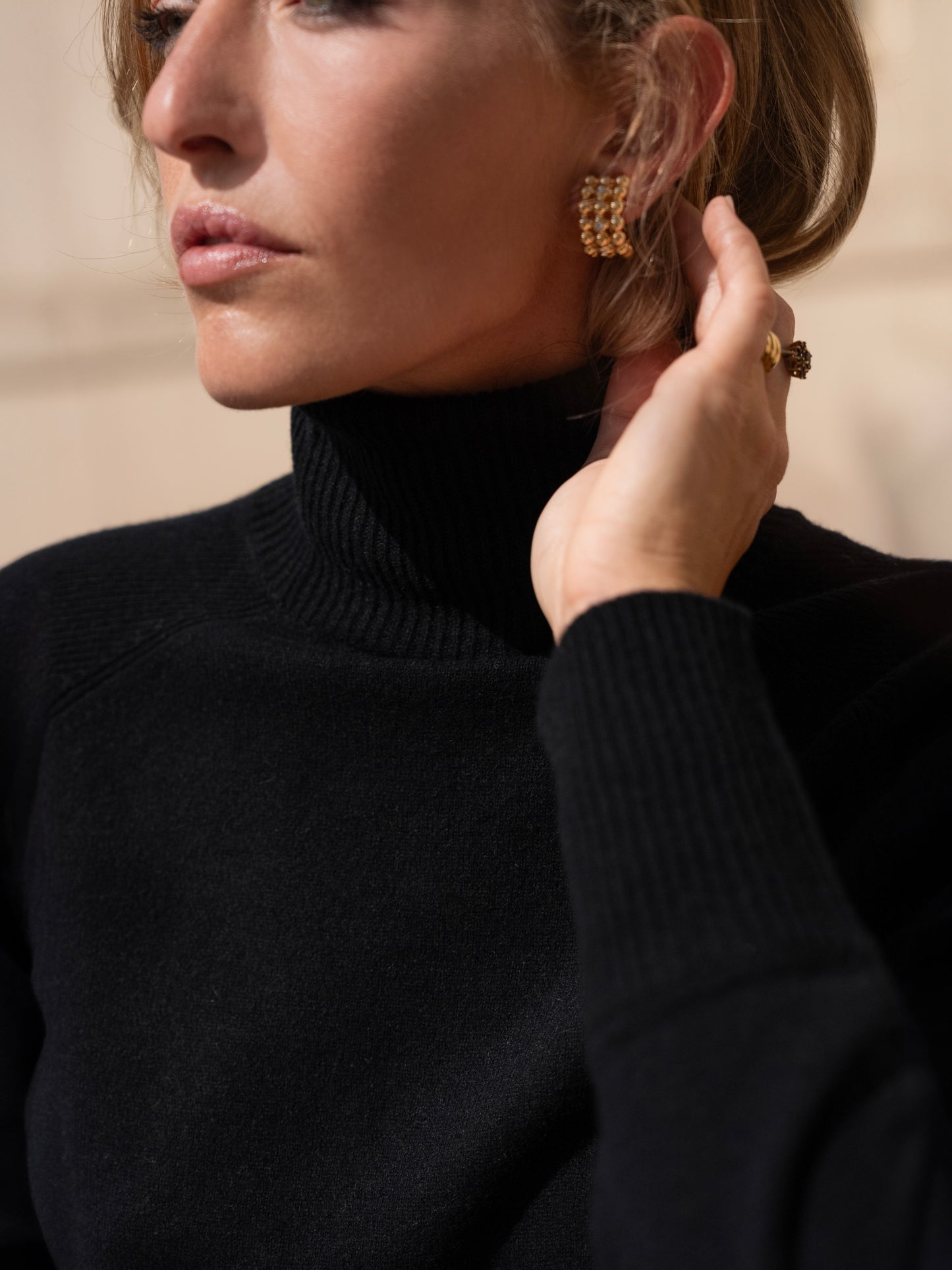 Cashmere Turtleneck Sweater